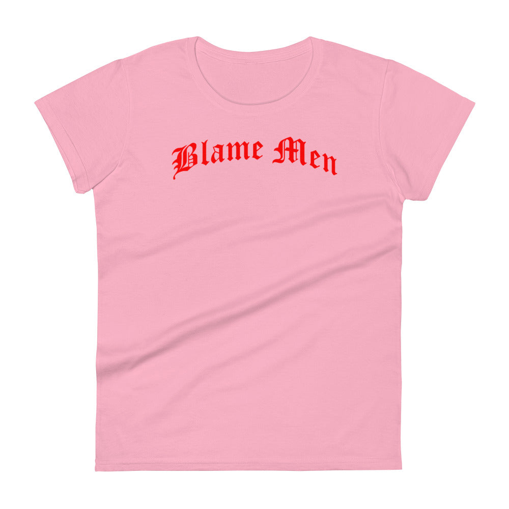 Blame Men women's tee