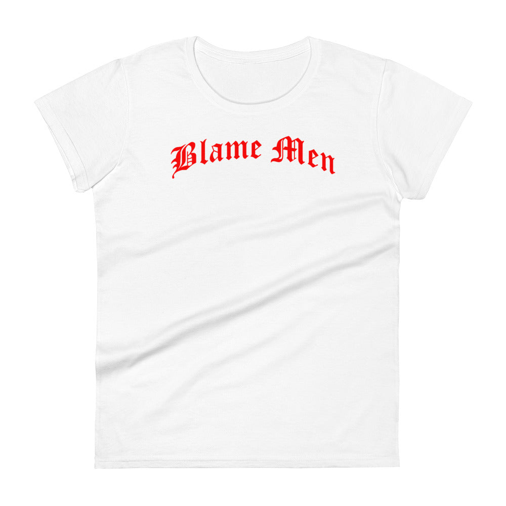 Blame Men women's tee