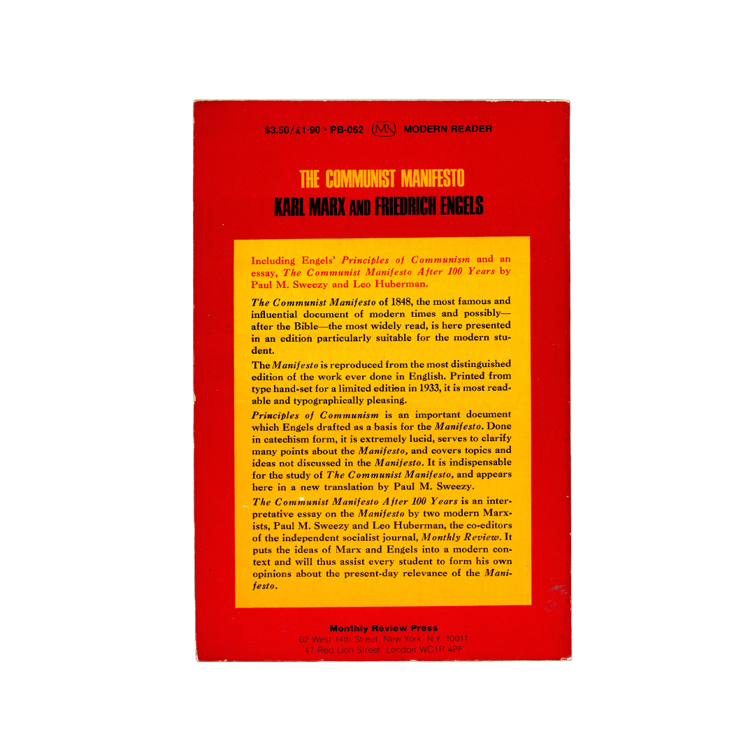 1968 Communist Manifesto